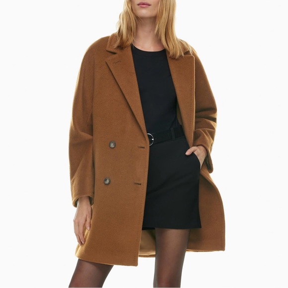 SEND OFFERS! Aritzia Babaton Slouch Mid Coat - Picture 7 of 7